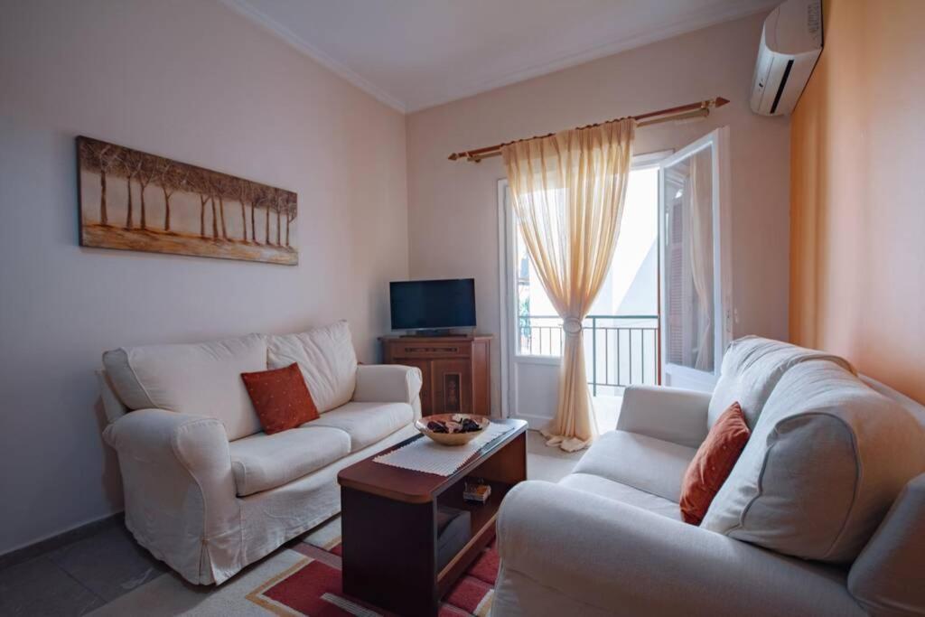 Anthia Sunny Apartment In Kanoni Luaran gambar